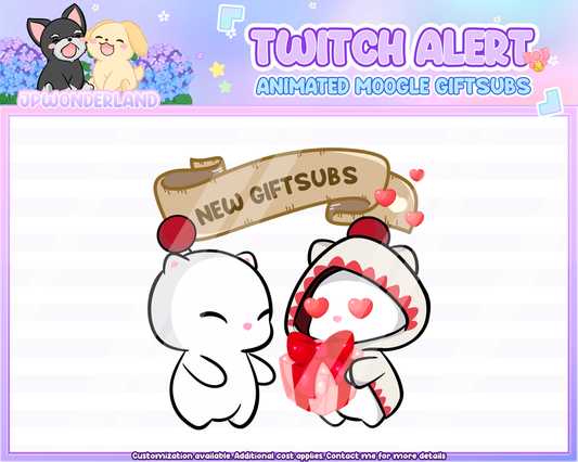 Animated FF Moogle Twitch Alerts - Gift Sub Alert