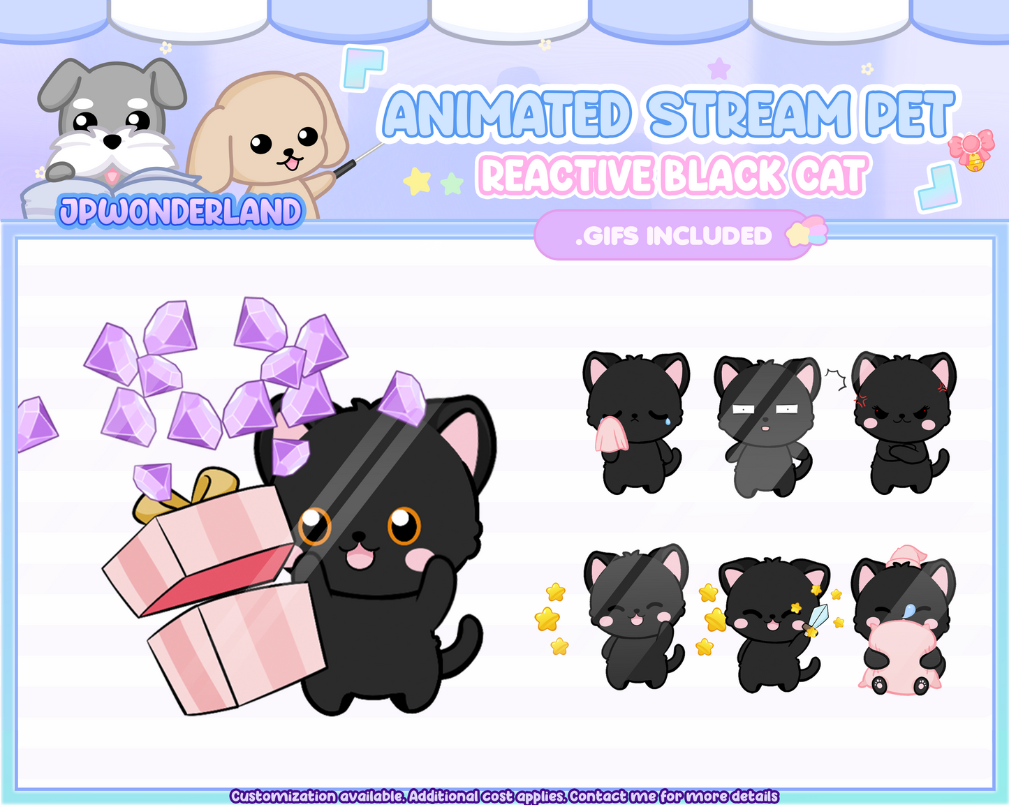 Cute Animated Cat Stream Pet