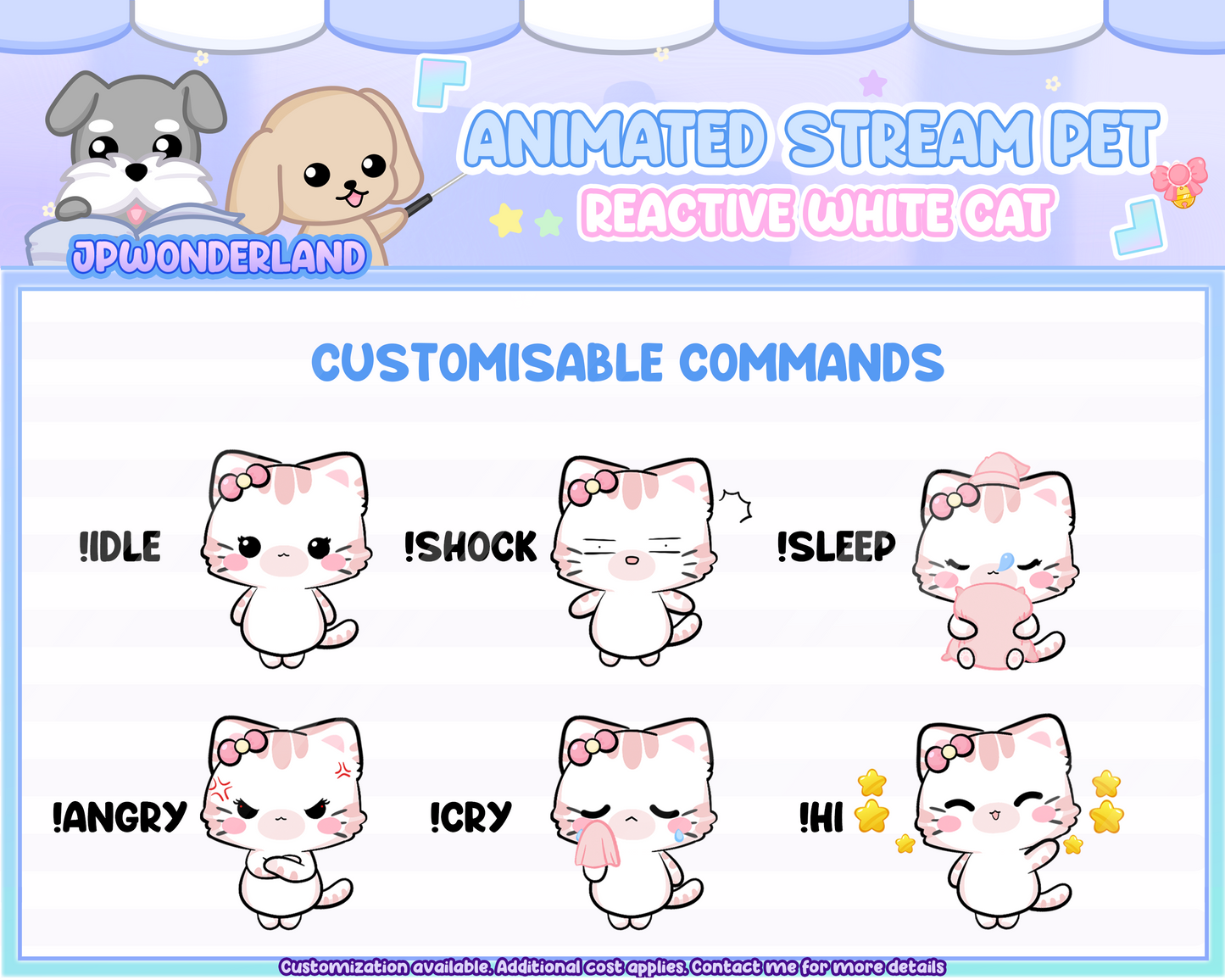 Cute Animated Cat Stream Pet