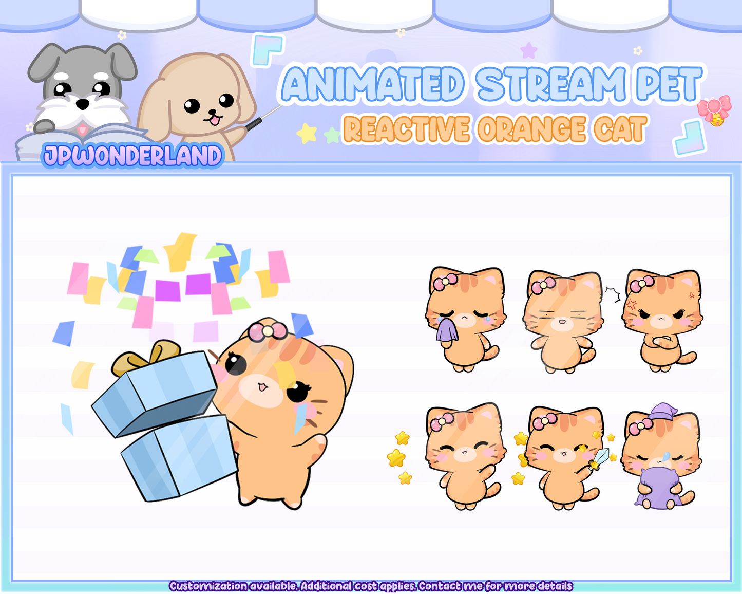 Cute Animated Cat Stream Pet