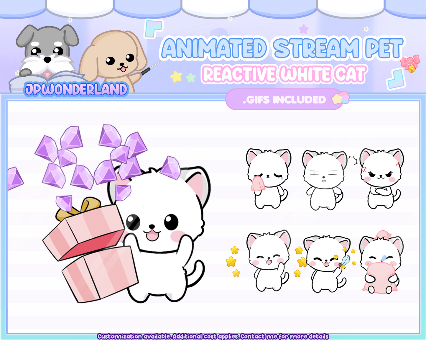 Cute Animated Cat Stream Pet