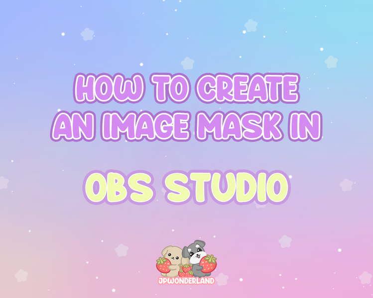 How to create an image mask in OBS Studio