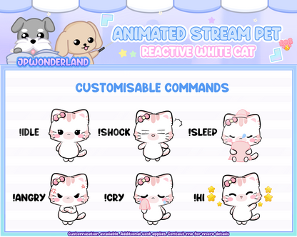 Cute Animated Cat Stream Pet