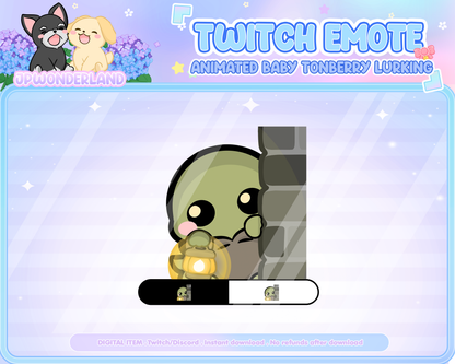 Animated Final Fantasy Baby Tonberry Twitch/Discord Emote