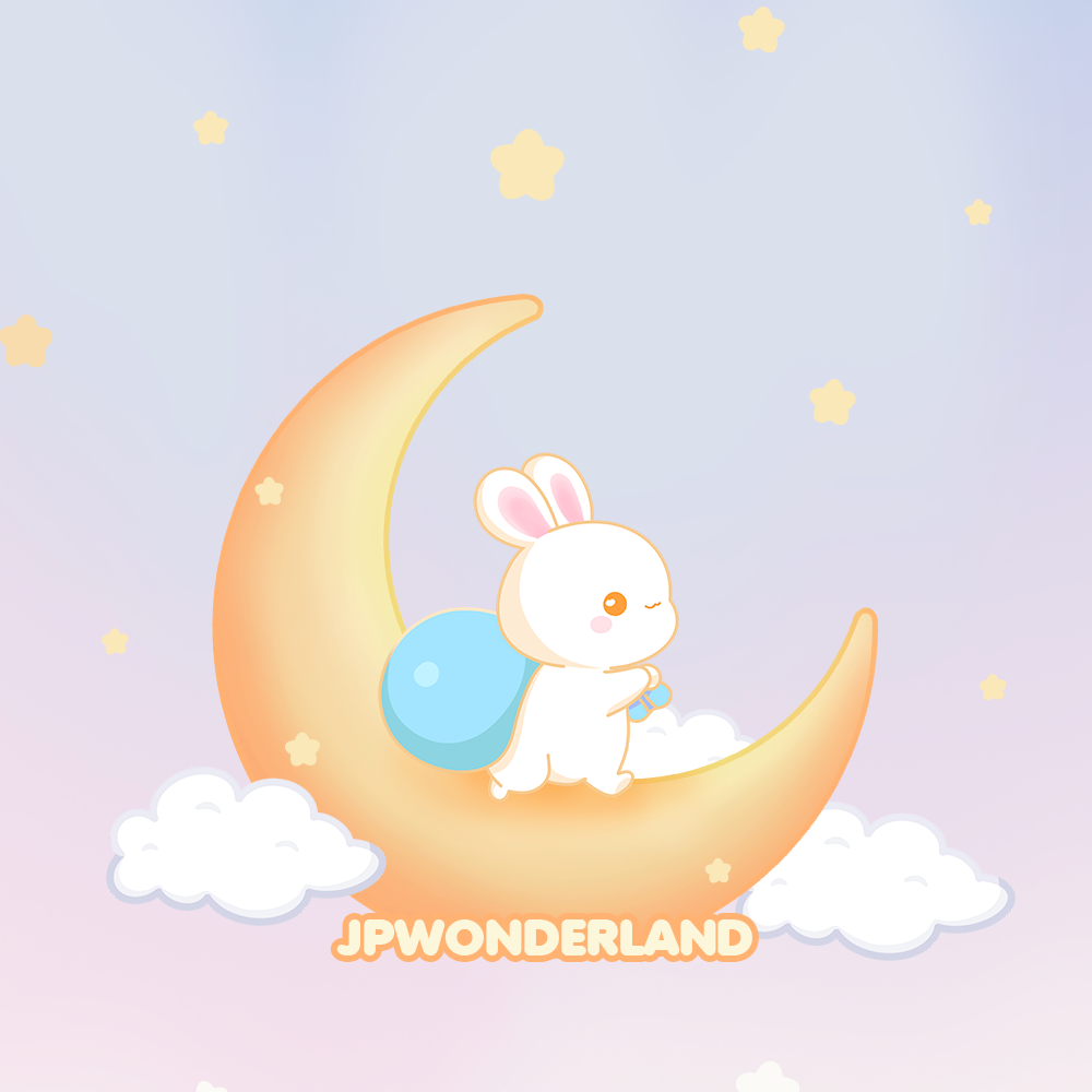 Bunny on the moon phone wallpaper