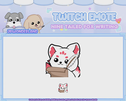 Animated Writing Emote for Twitch/Discord