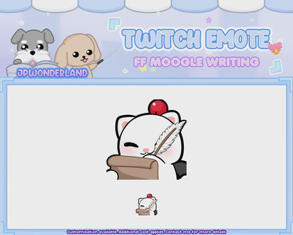 Animated Writing Emote for Twitch/Discord