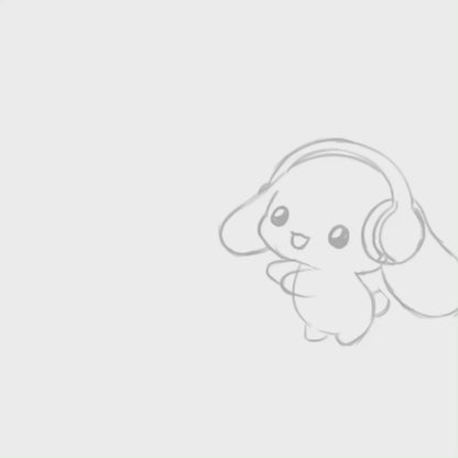 Animated Cute Floppy Ear Bunny Primedsub Twitch Alert
