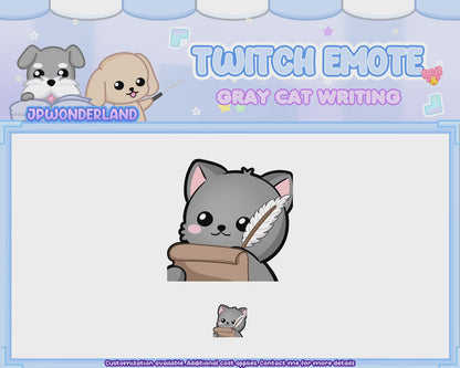 Animated Writing Emote for Twitch/Discord
