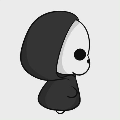 Animated Cute Grim Reaper PrimeSub Twitch Alert