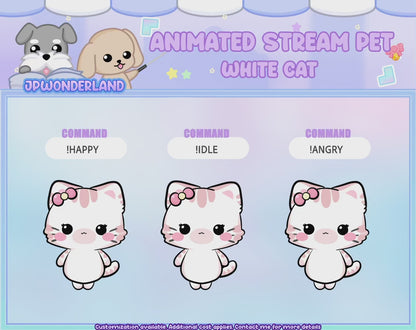 Cute Animated Cat Stream Pet