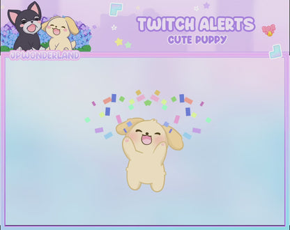 Free Cute Animated Twitch Alert - Xiaoxiao