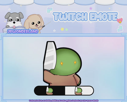 Animated Final Fantasy Tonberry stabbing/knife Twitch Emote / Twitch Overlay / Stream Emote / Discord Emotes