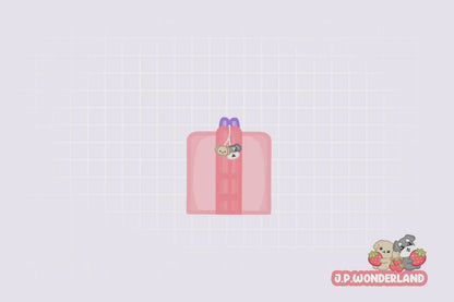 Cute Animated Twitch Alert - Autumn Kitty