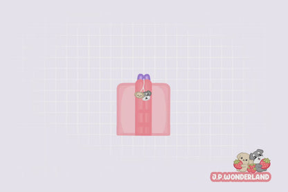 Cute Animated Twitch Alert - Winter Kitty