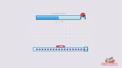 Cute animated Pokemon Twitch Goals & Chat Widgets - Snorlax - Donation/Subscriber/Follower/Bits Goal/Chat Widgets
