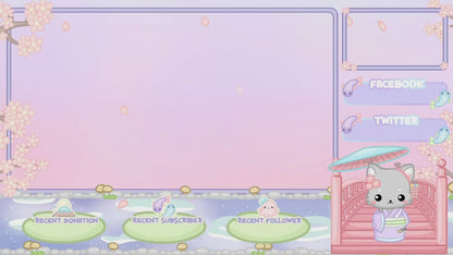Animated Sakura Twitch Transition