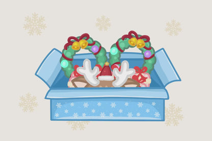 Christmas Animated Reindeer Twitch Alerts
