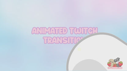 Animated Twitch Stinger Transition - Animated Tail / Nine Tail Fox / Cat Tail / Animal Tail