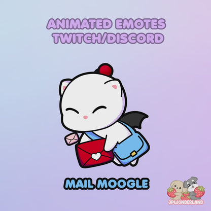 Animated Final Fantasy Mail Twitch Emotes / Twitch Overlay / Stream Emote / Discord Emotes