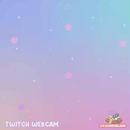 Animated Nine Tailed Fox / Kumiho / Gumiho Twitch Webcam for Streamlabs and OBS Studio