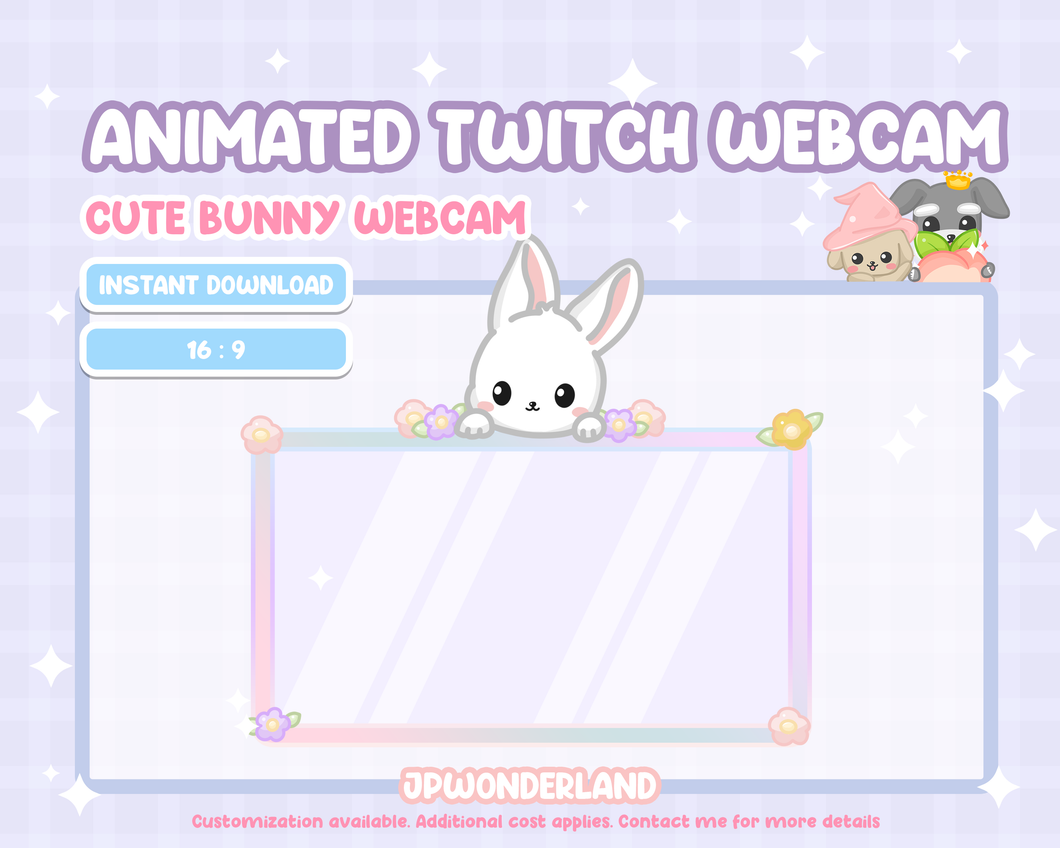 Animated BunnyTwitch Webcam