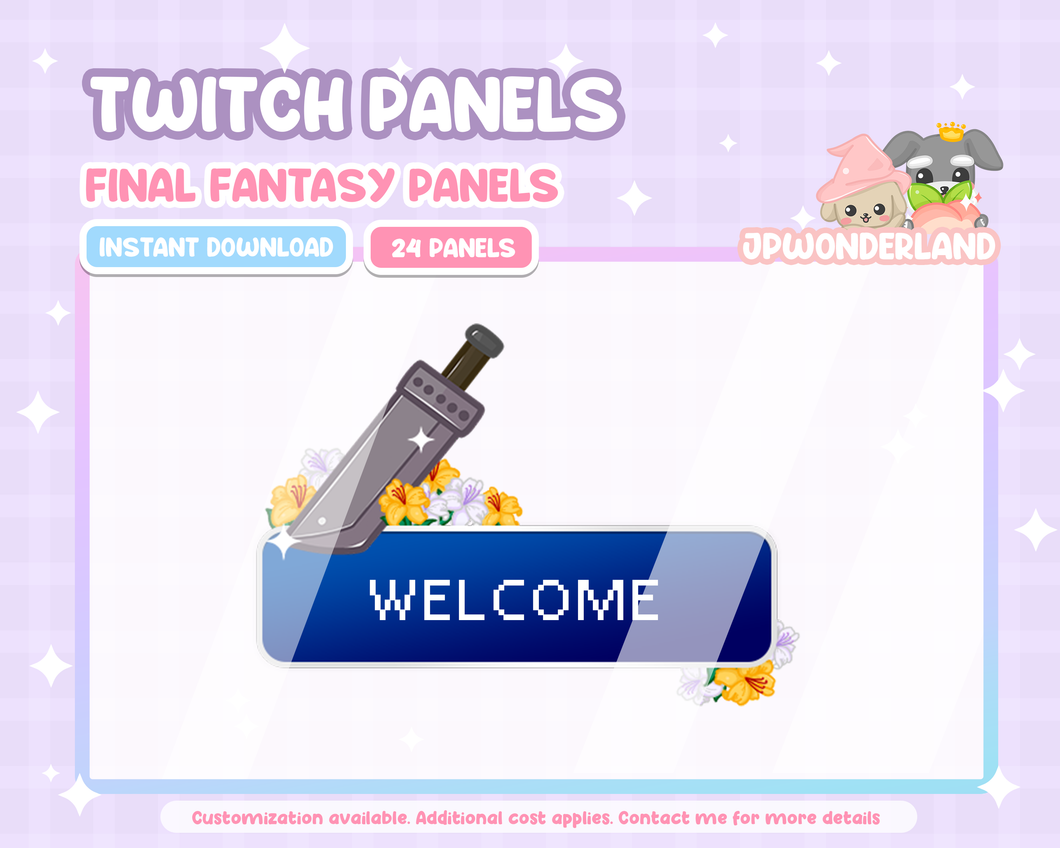 Final Fantasy twitch Panels