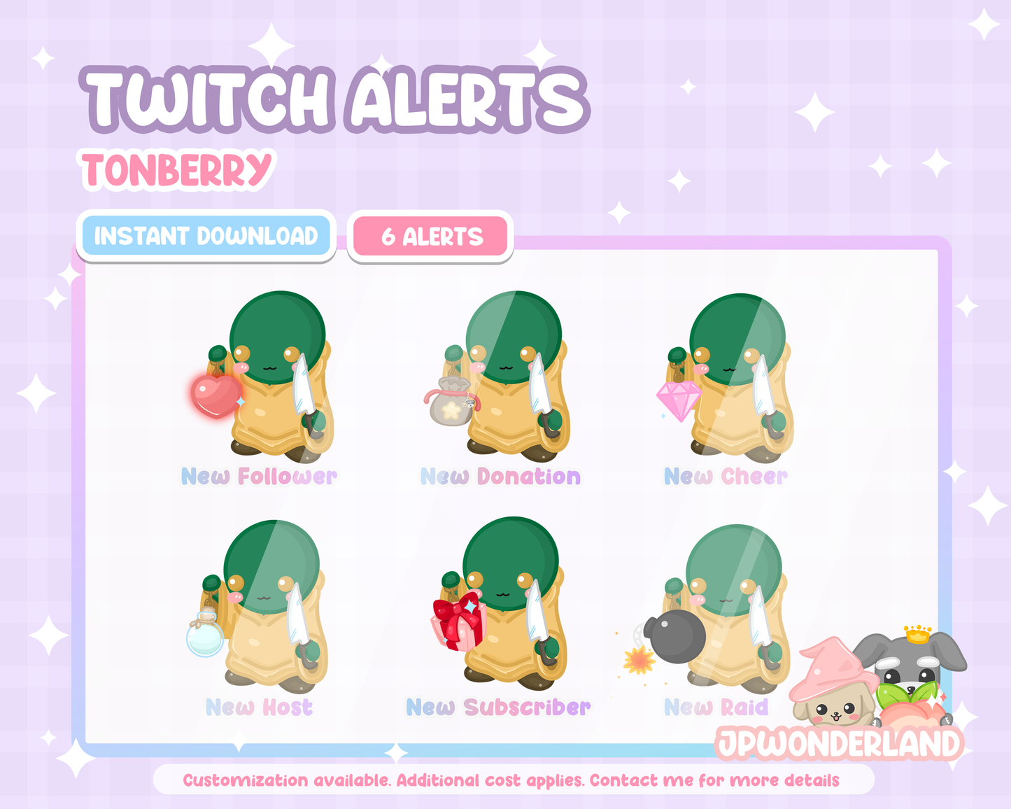 Animated Twitch Alerts - Final Fantasy VII Tonberry