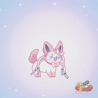 Cute animated Twitch Alerts - Sylveon
