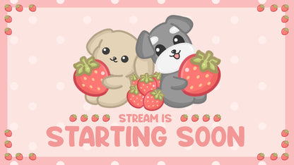 Twitch Overlay -  Offline, Starting Soon & Be Right Back Screen - JPWonderland