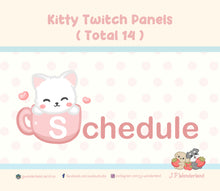 Load image into Gallery viewer, Kitty Twitch Panels (Total 14 Panels) by JPWonderland
