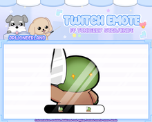 Load image into Gallery viewer, Animated Final Fantasy Tonberry stabbing/knife Twitch Emote / Twitch Overlay / Stream Emote / Discord Emotes

